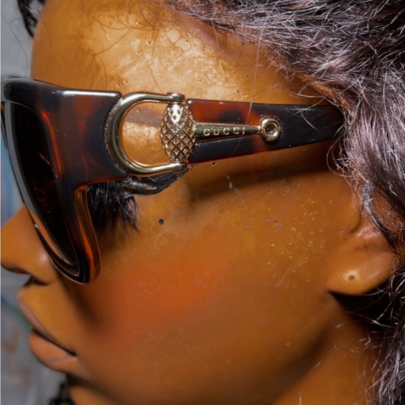 Gucci Horsbit oversized square sunglasses - Picture 6 of 14